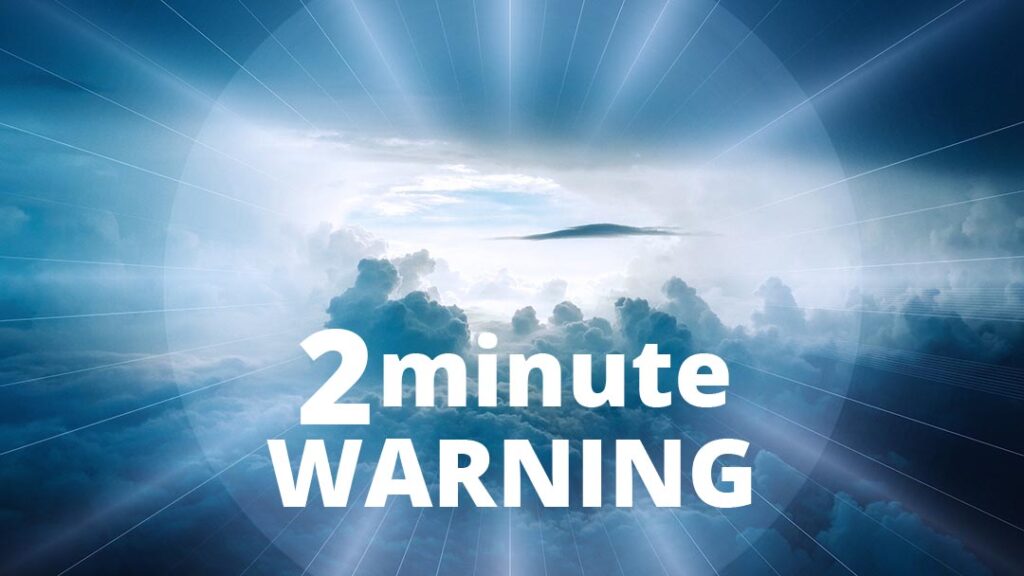 2-Minute Warning Facebook Logo